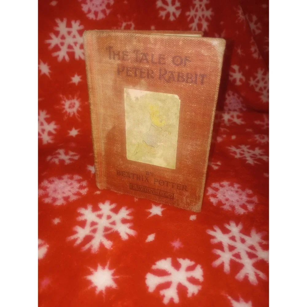 Beatrix Potter Lot Of (3) 1907-08 Books Puddle Duck, Tom Kitten And Peter Rabbit
